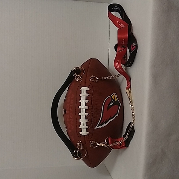 LIMITED EDITION HANDMADE Football Purse (ARIZONA CARDINALS) π - Picture 11 of 17
